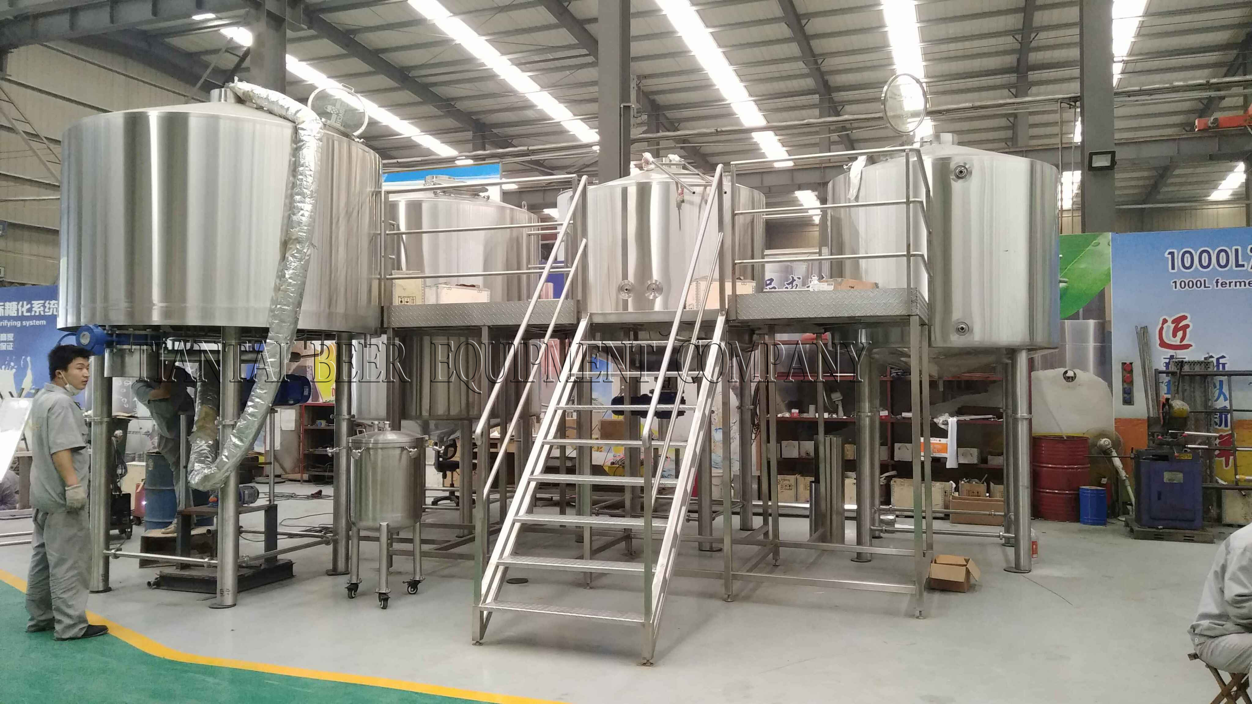<b>Australia 1000L brewery system</b>